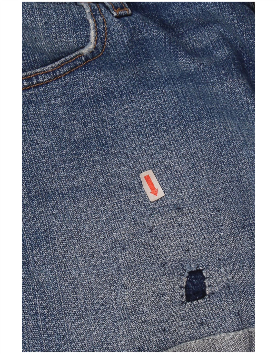 Damskie spodenki jeansowe LEVI'S W36 XL Niebieskie