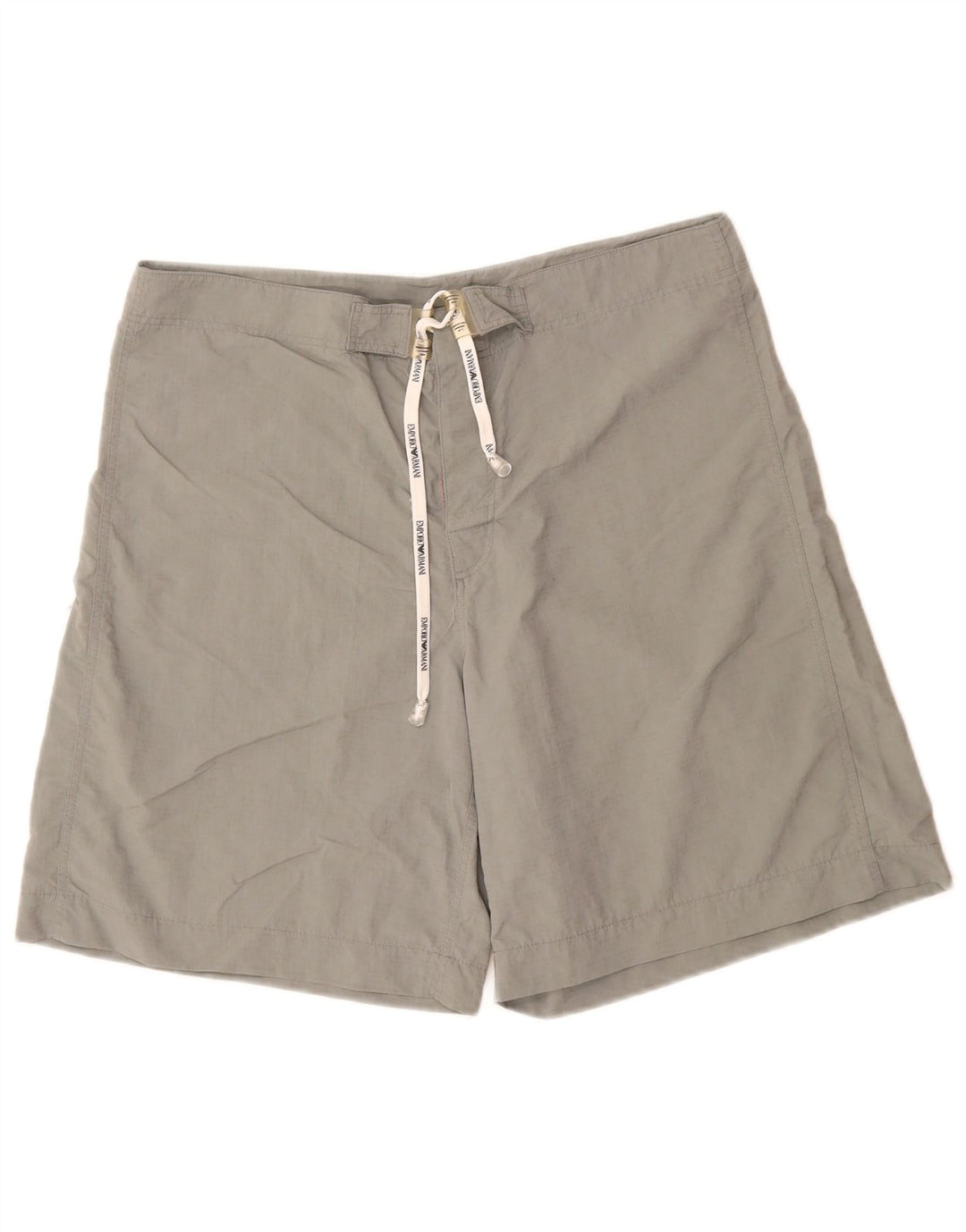 Męskie spodenki kąpielowe Emporio Armani IT 50, duże, szare, poliestrowe