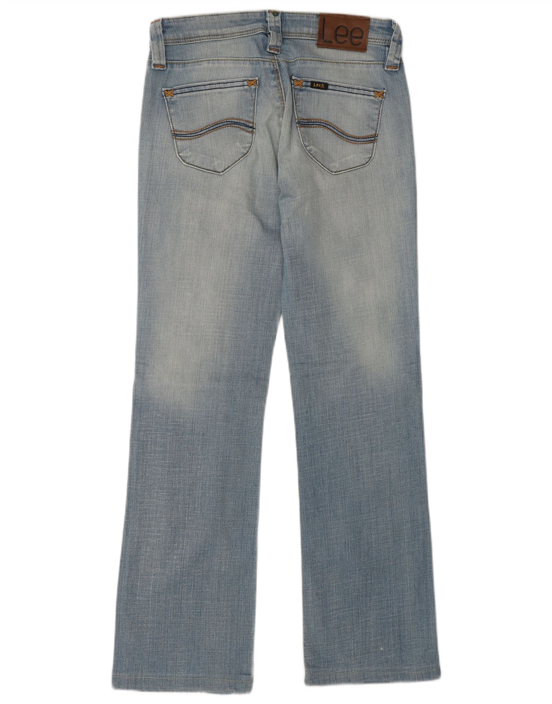 Damskie jeansy LEE Jinx Straight W27 L30 Niebieskie bawełniane