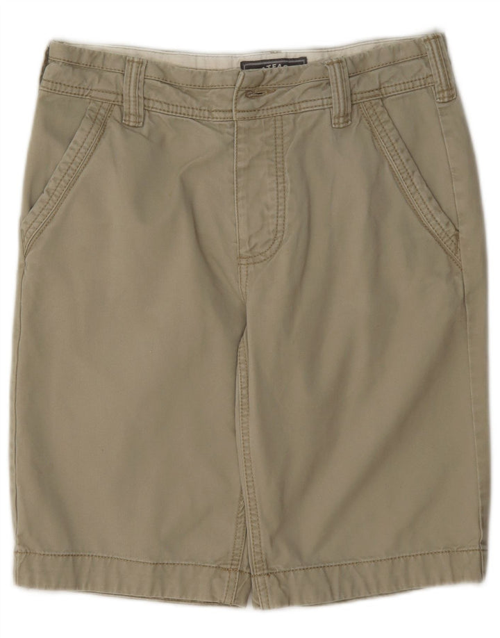 Męskie spodenki chino Fat Face W28, średnia bawełna khaki
