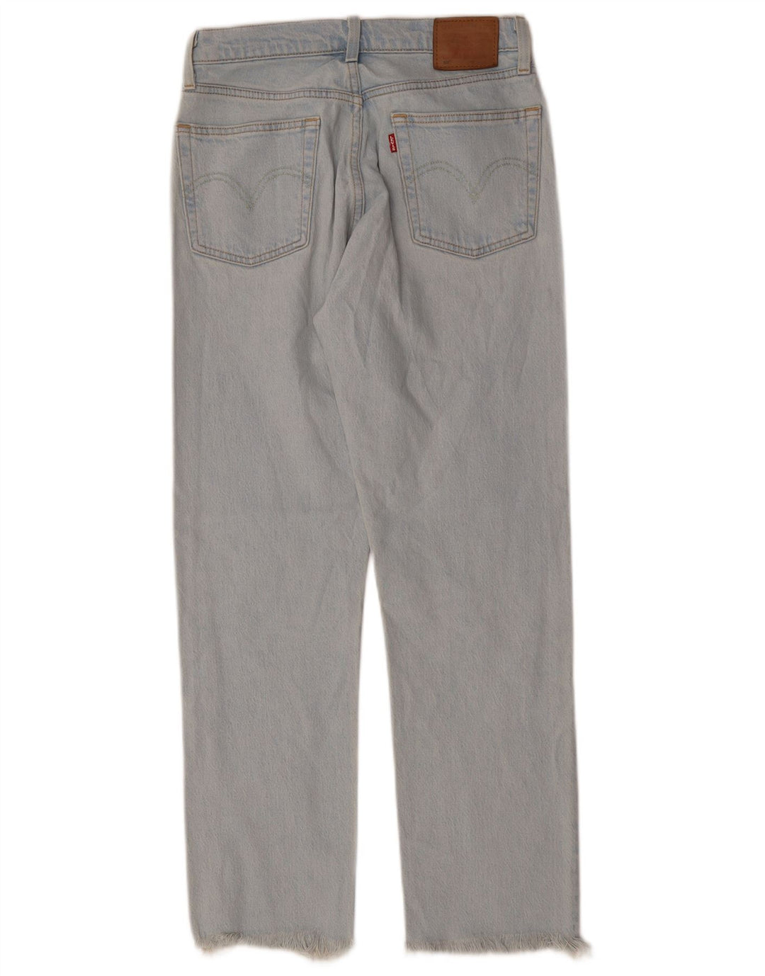 Damskie dżinsy Levi's 501 Straight W27 L28 Niebieskie bawełniane