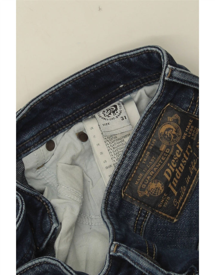 DIESEL Męskie Thavar Slim Jeans W31 L29 Niebieskie bawełniane