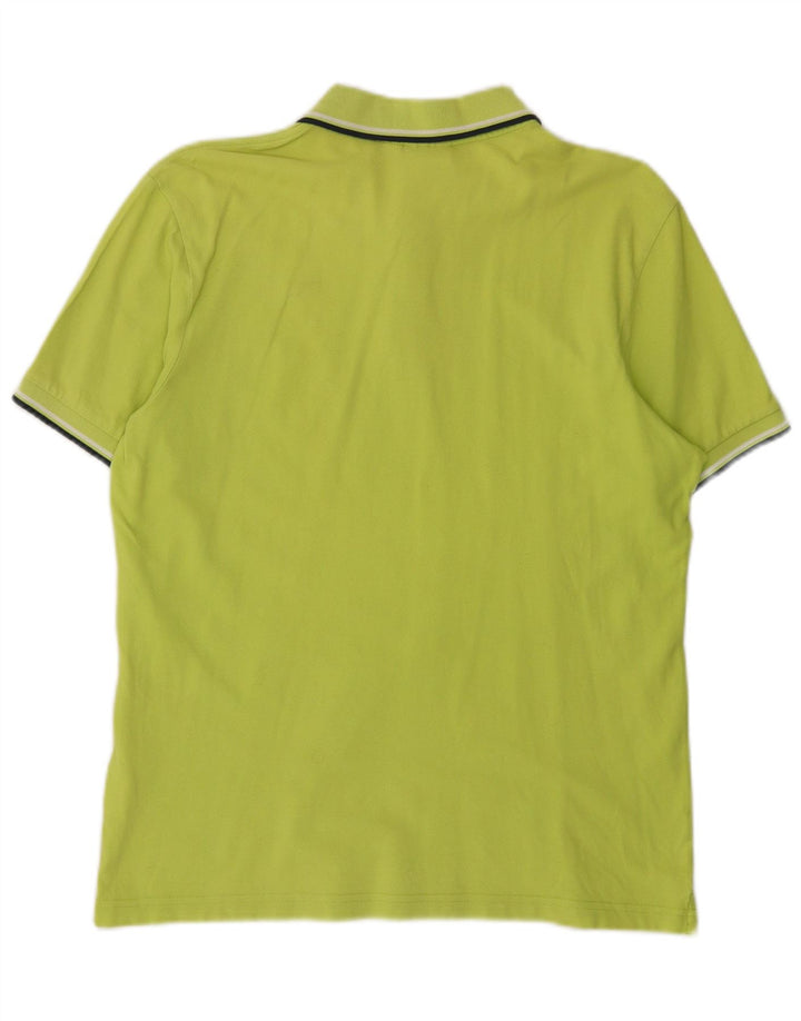 Męska koszulka polo DIADORA, duża, zielona, bawełniana