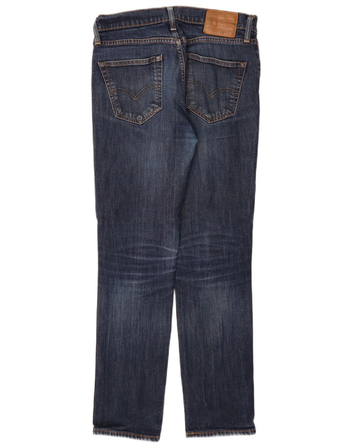 Męskie jeansy LEVI'S 511 Slim W32 L30 Granatowa bawełna