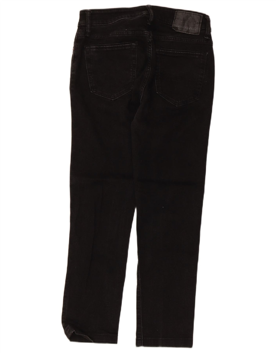 Damskie jeansy American Eagle W30 L26 Czarne bawełniane
