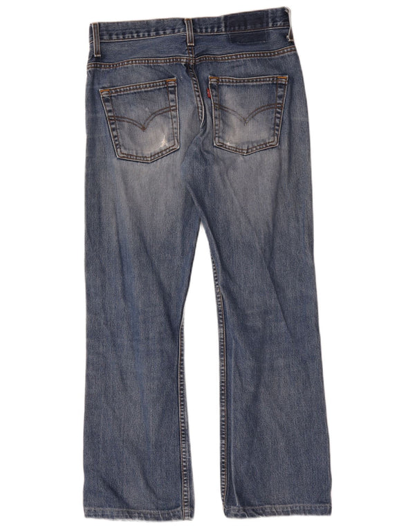Męskie jeansy Bootcut Levi's W30 L27 Niebieskie