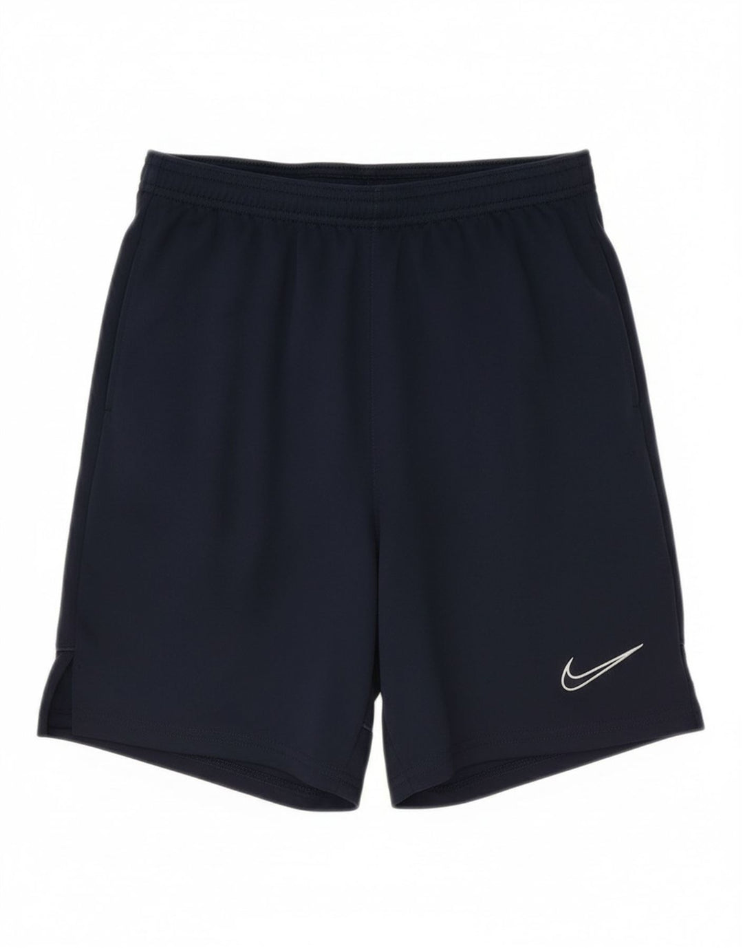 Chłopięce spodenki sportowe Nike Dri Fit w wieku 12-13 lat, duże, granatowe, poliestrowe