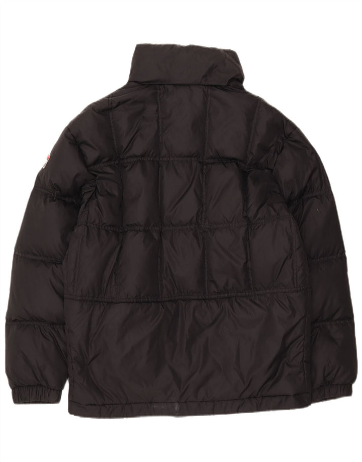 Męska wyściełana kurtka FILA z kapturem i luźnym krojem IT 44 XS czarna