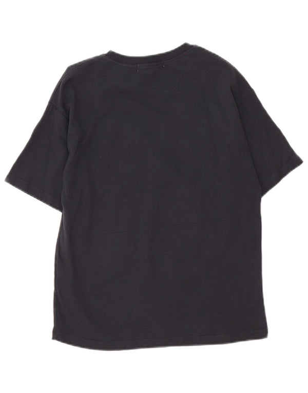 Chłopięcy T-shirt z grafiką Zara 9-10 lat, czarna bawełna