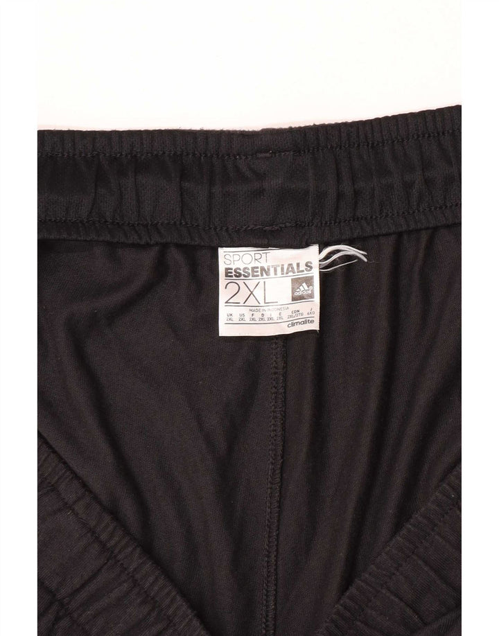 Męskie spodenki sportowe Adidas Regular 2XL w kolorze czarnym
