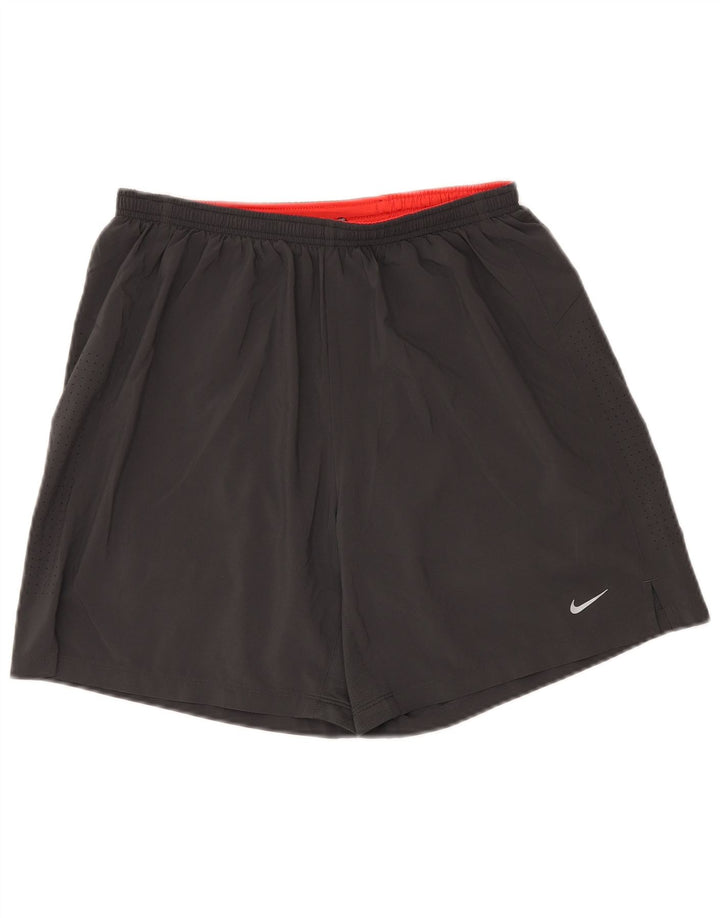 Męskie spodenki sportowe Nike Dri Fit, duże, czarne, poliestrowe