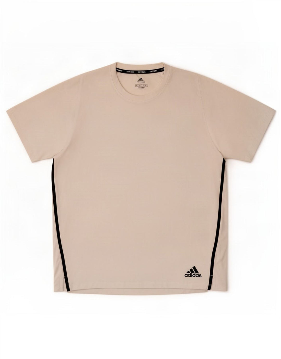Adidas Męski T-shirt Aeroready Top Duży Biały Poliester