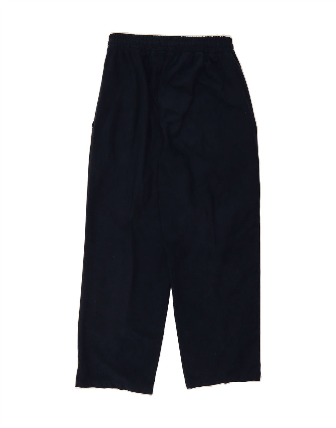 BRUGI Womens Velour Tracksuit Trousers Large Navy Blue Polyester Vintage Brugi and Second-Hand Brugi from Messina Hembry 