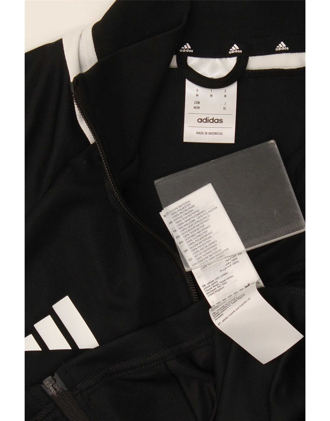 Adidas Męska bluza dresowa Aeroready, średnia czarna poliester
