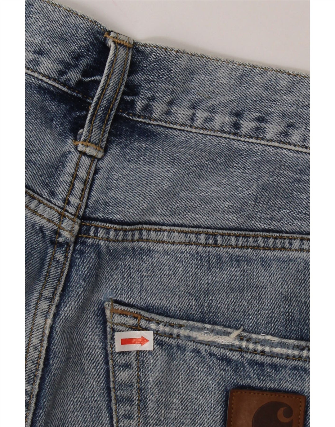 Męskie jeansy Carhartt W28 L30 Niebieskie bawełniane