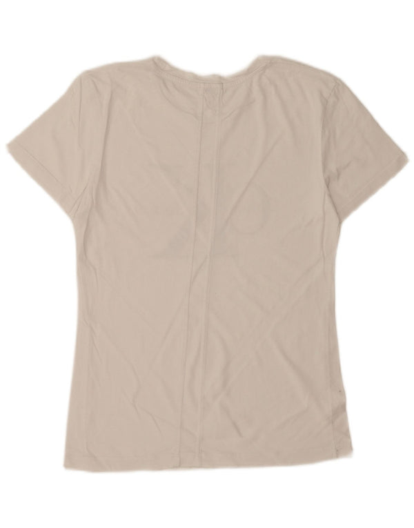 Damska koszulka graficzna Calvin Klein Jeans Top UK 12 Medium White