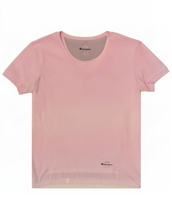 Koszulka damska Champion Easy Fit Top UK 10 Small Pink Cotton