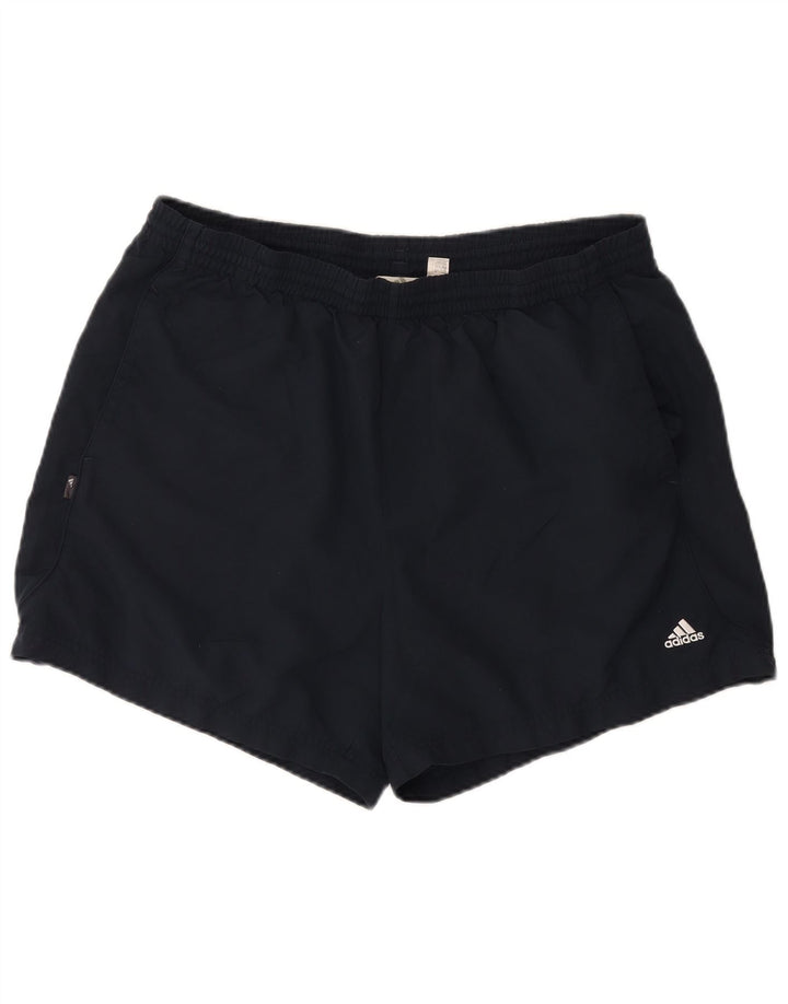 Męskie spodenki sportowe ADIDAS XL, granatowe, poliestrowe