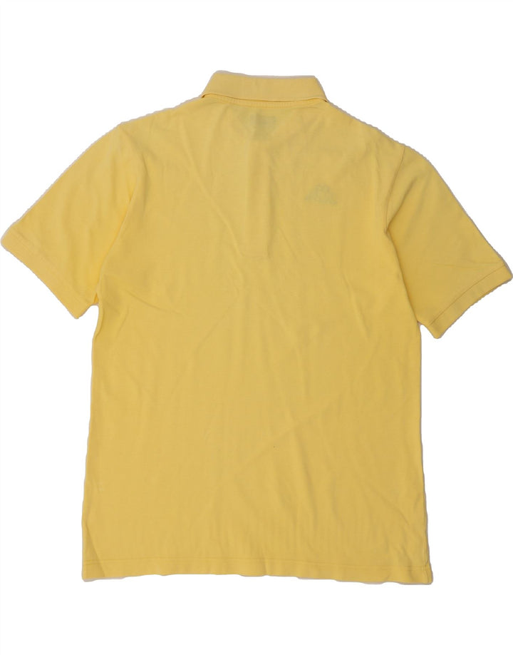 KAPPA Mens Polo Shirt Medium Yellow Vintage Kappa and Second-Hand Kappa from Messina Hembry 