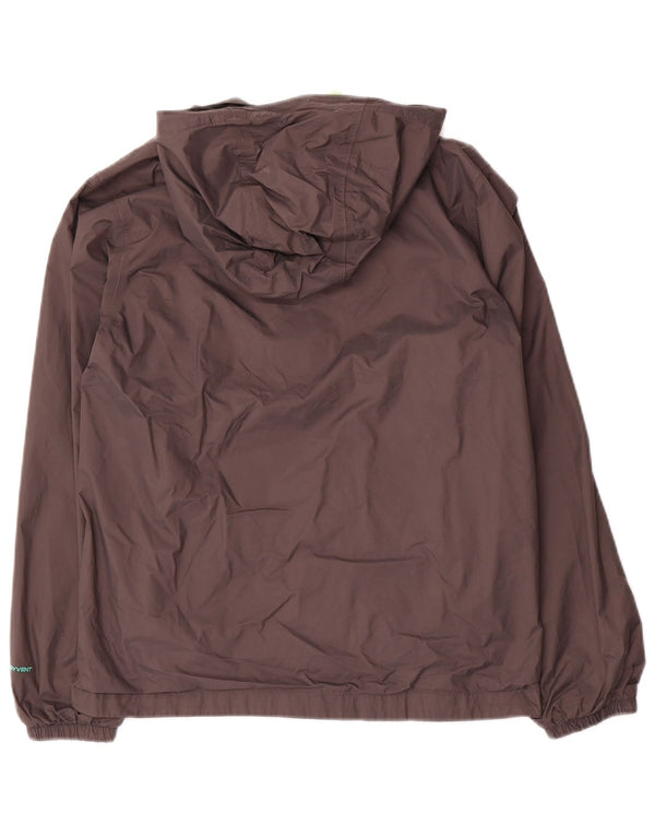 Chłopięca kurtka przeciwdeszczowa z kapturem THE NORTH FACE na 14-15 lat, duża, czarna, nylonowa