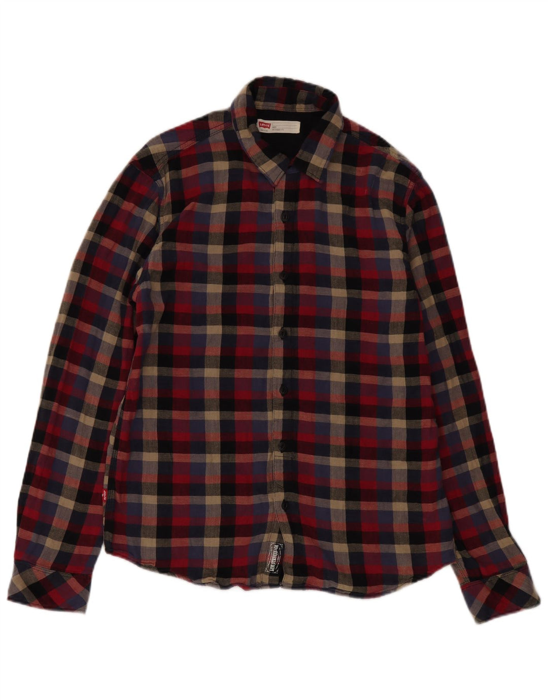 Męska koszula flanelowa Levi's Lumberjack Slim Fit w dużą wielobarwną kratkę