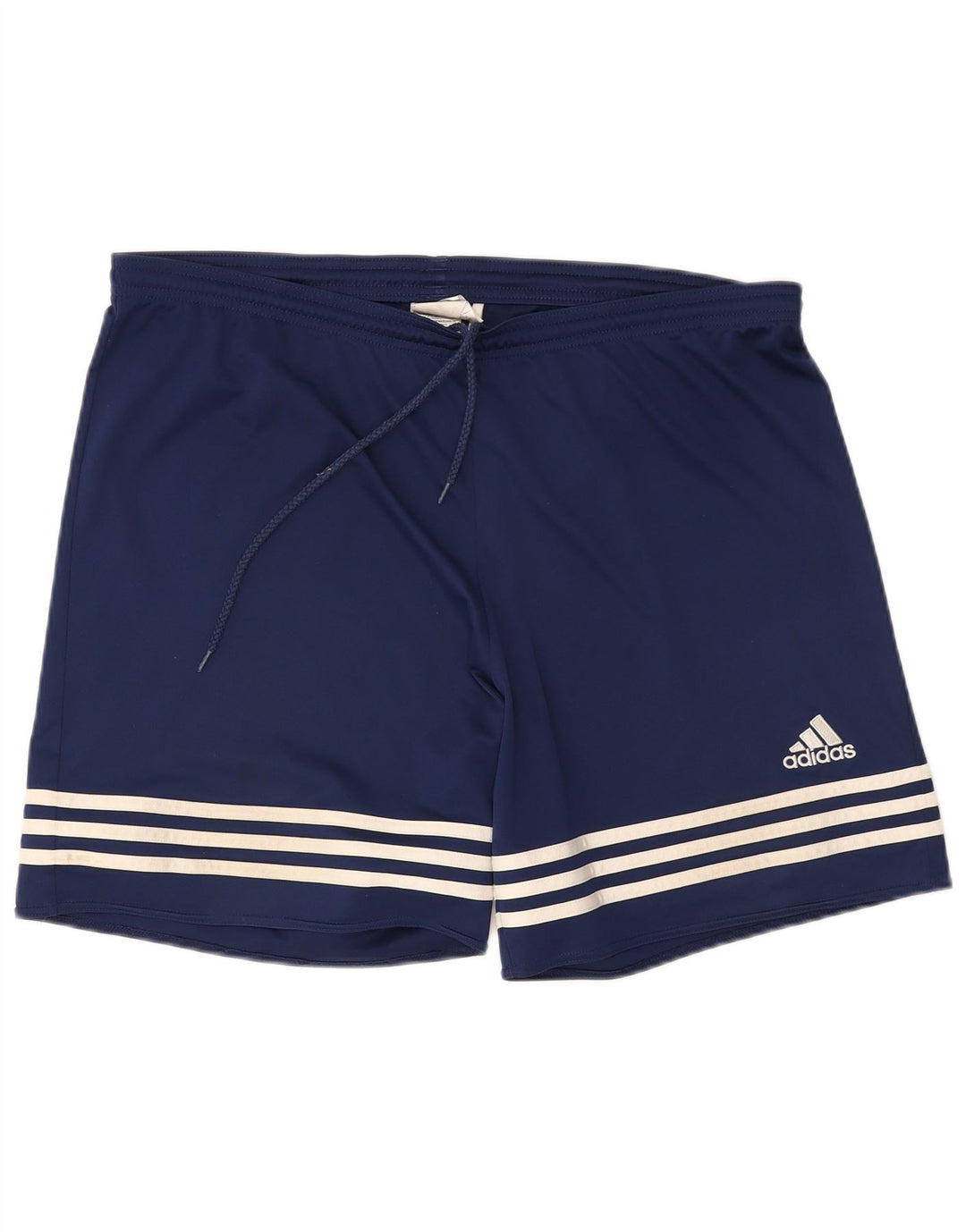 Męskie spodenki sportowe Adidas Climalite XL granatowe, poliestrowe