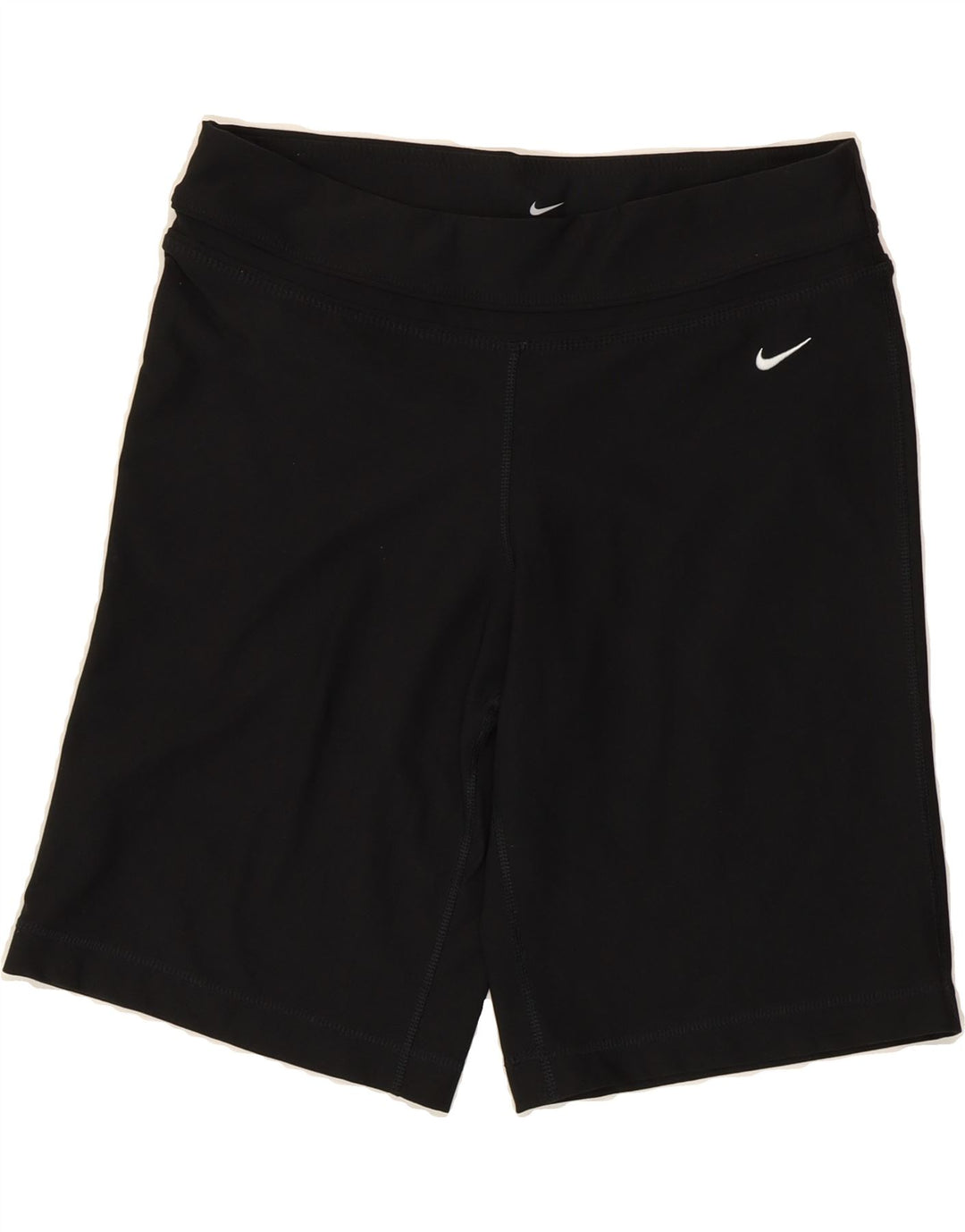 NIKE Womens Dri Fit Sport Shorts UK 12/14 Medium  Black Polyester Vintage Nike and Second-Hand Nike from Messina Hembry 