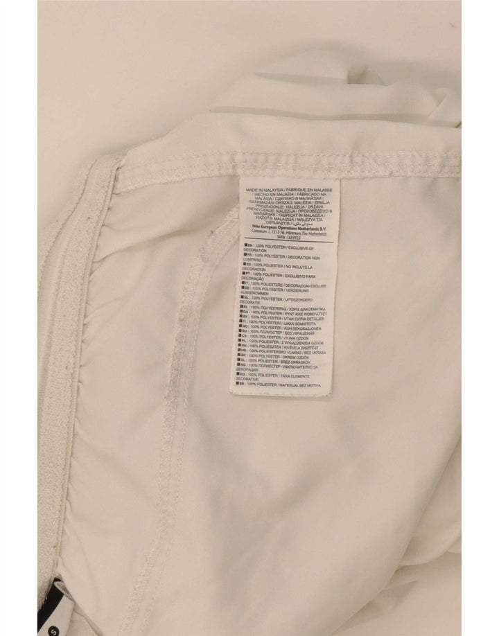 Męskie spodenki sportowe Nike Dri Fit, mały, biały, poliestrowy blok kolorów