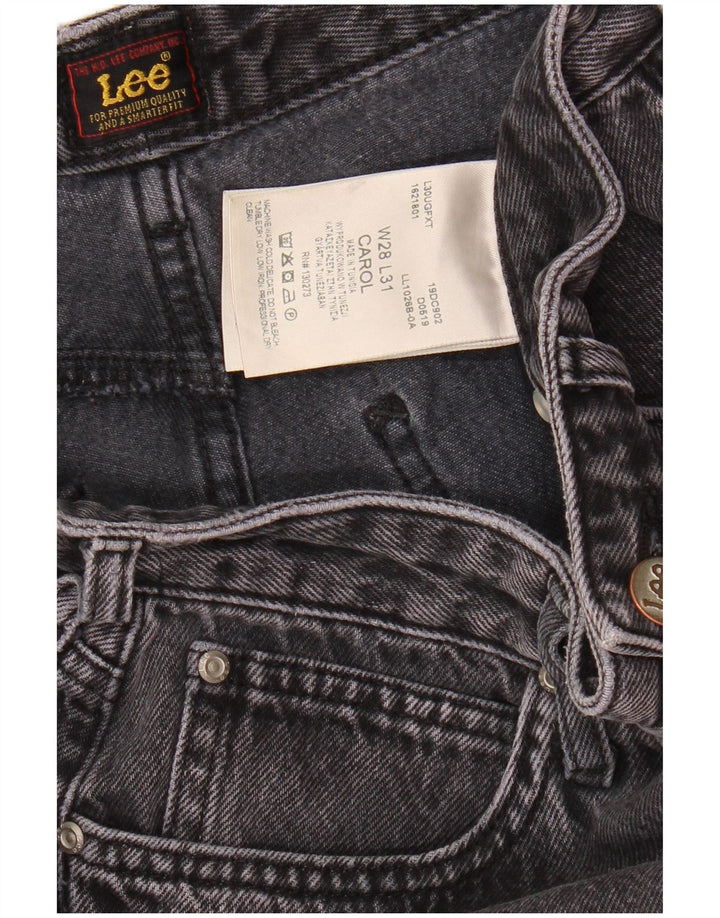 Damskie jeansy Lee Carol Cropped W28 L25 Szara bawełna