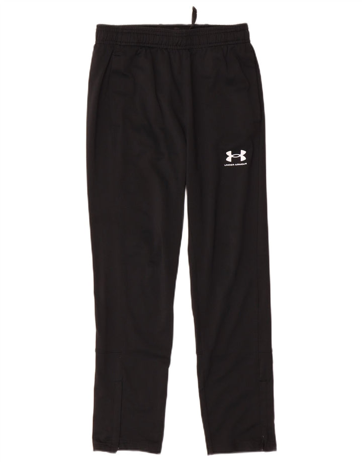 Spodnie dresowe chłopięce Under Armour 9-10 lat, średni czarny poliester