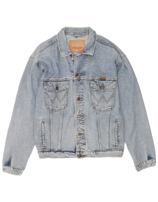Męska kurtka dżinsowa Wrangler UK 42 XL niebieska