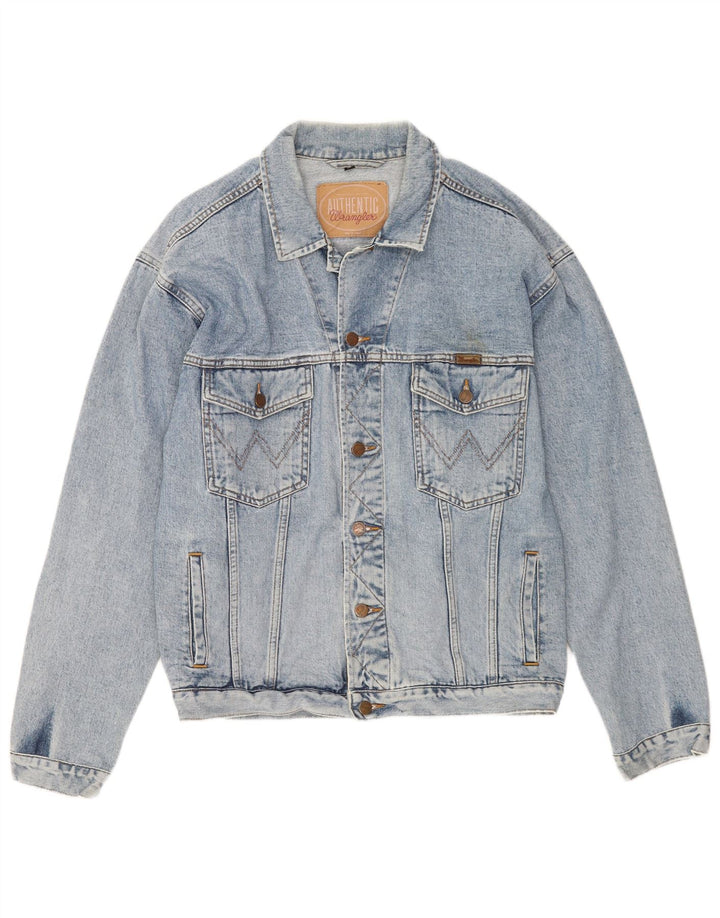 Męska kurtka dżinsowa Wrangler UK 42 XL niebieska