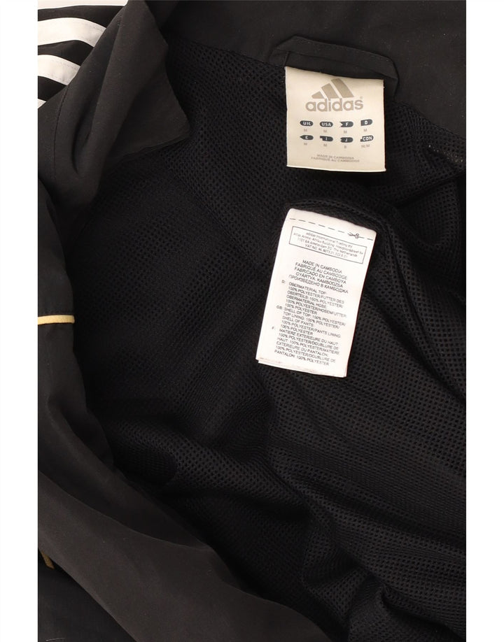 Męska kurtka dresowa ADIDAS, średni czarny poliester