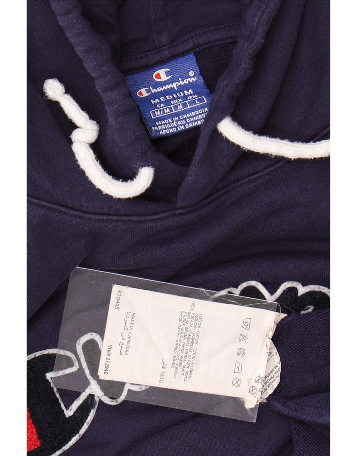 Damski sweter z kapturem CHAMPION, UK 14, średni granatowy, bawełniany