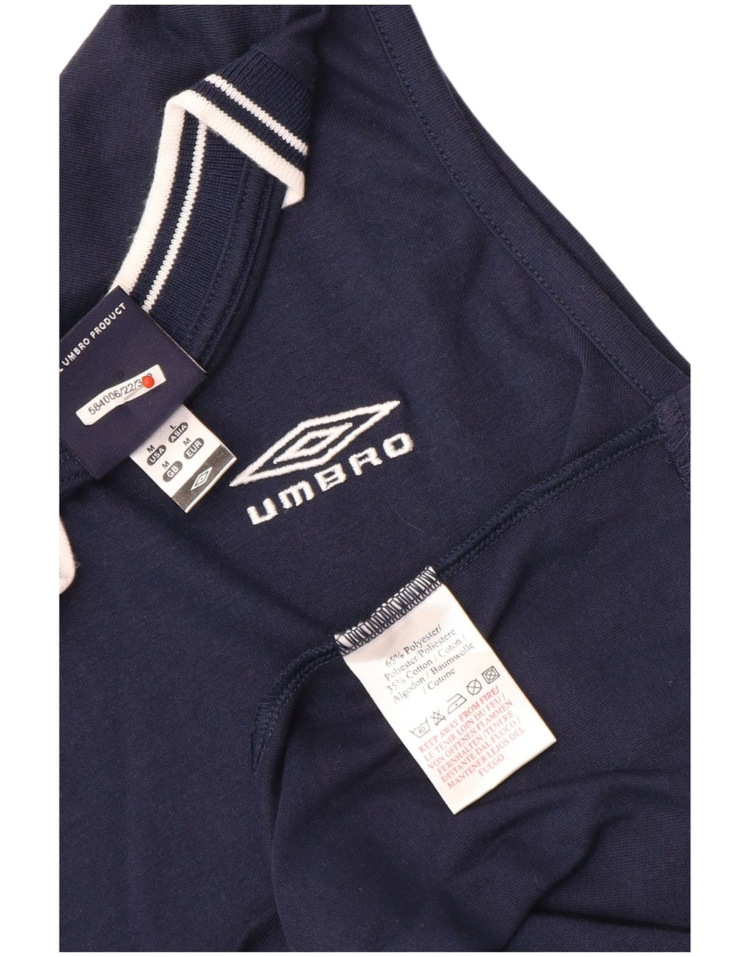 Męska kamizelka Umbro Top, średni granatowy poliester