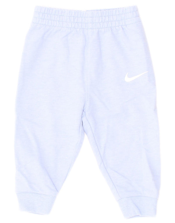 Spodnie dresowe dla chłopców Nike Baby Joggers 3-6 miesięcy, niebieska bawełna