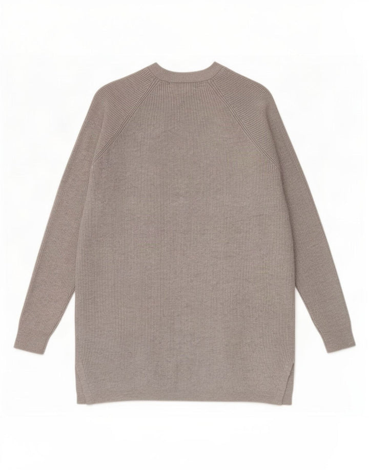 Marks & Spencer Damski sweter oversize UK 10 Small, szara wiskoza
