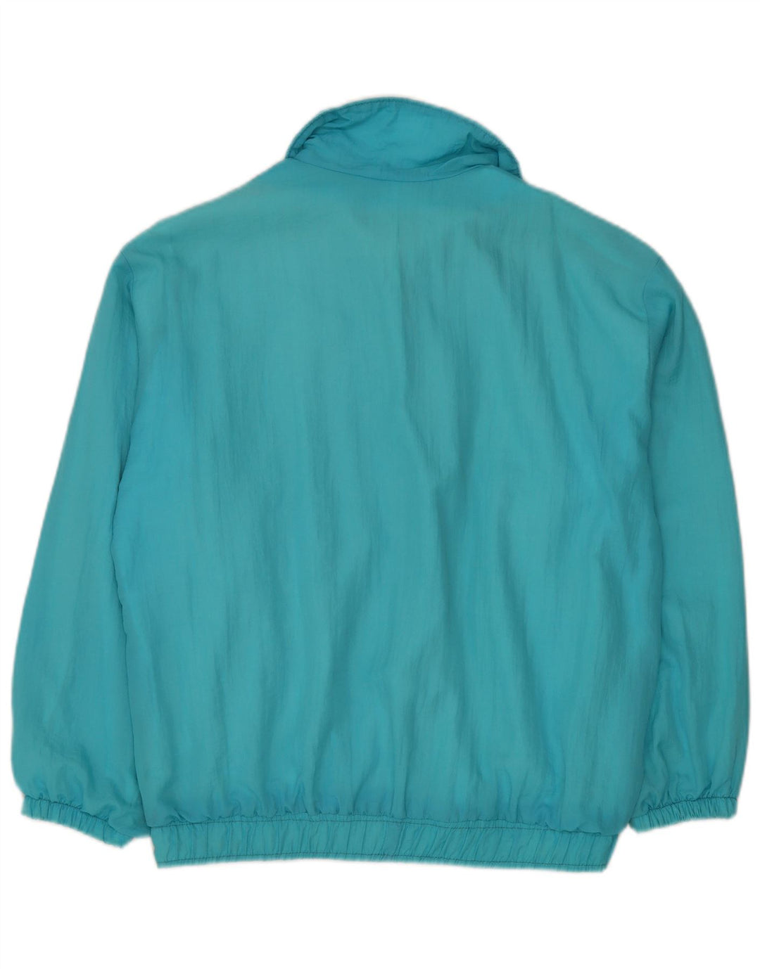 Męska kurtka dresowa w stylu vintage XL, turkusowy, kolorowy Rayon
