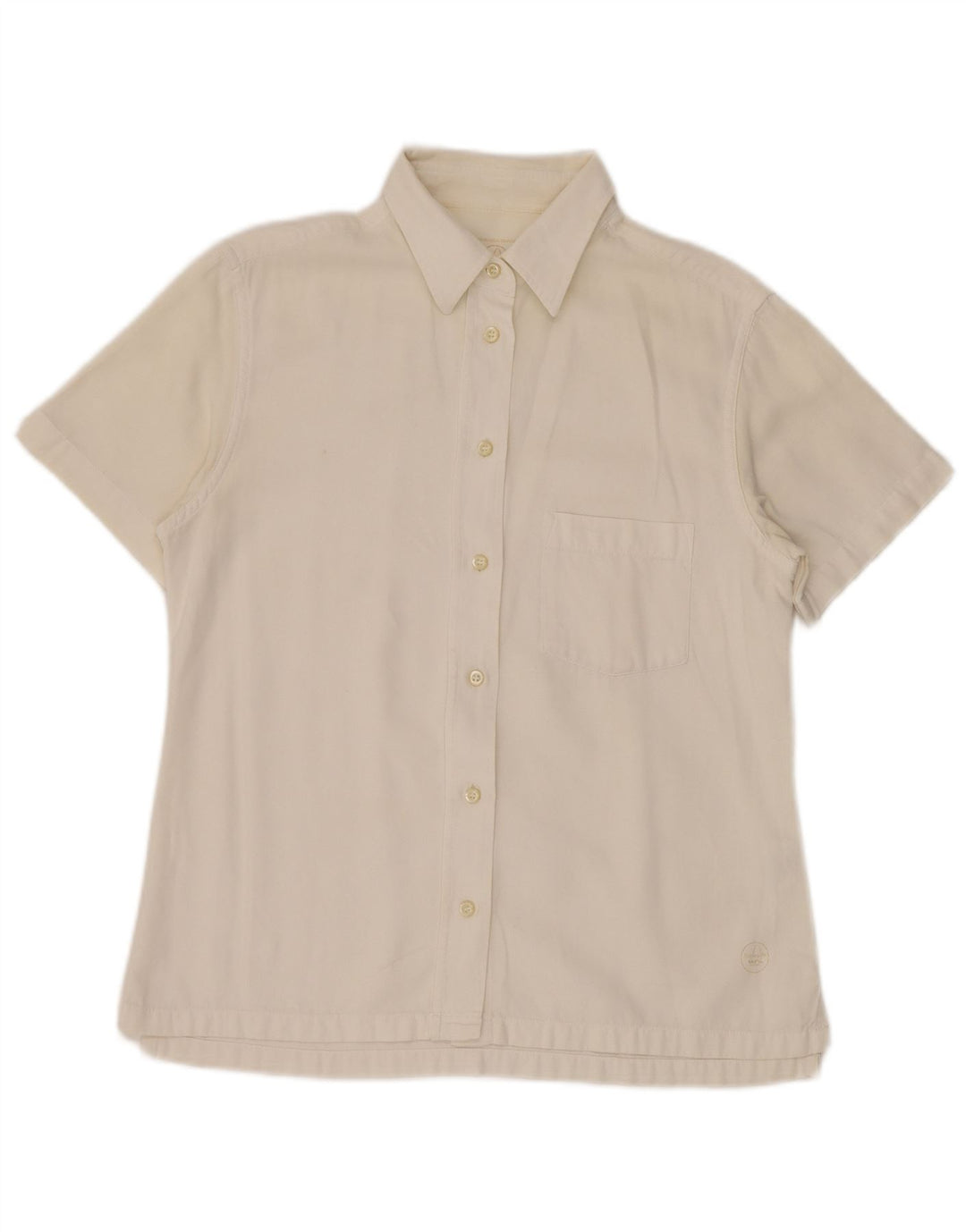 Damska koszula z krótkim rękawem MURPHY & NYE Marine Heritage UK 14, średnia biel