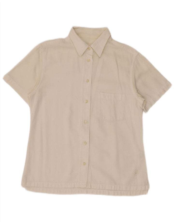 Damska koszula z krótkim rękawem MURPHY & NYE Marine Heritage UK 14, średnia biel