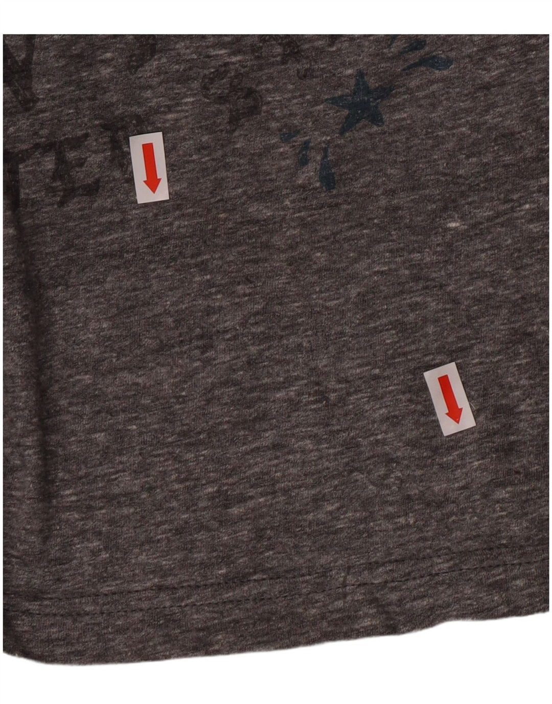 Męski T-shirt z grafiką Hurley o regularnym kroju, średnioszary