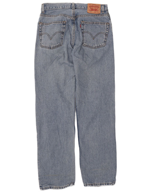 Męskie jeansy LEVI'S 505 o regularnym kroju W34 L34 niebieskie