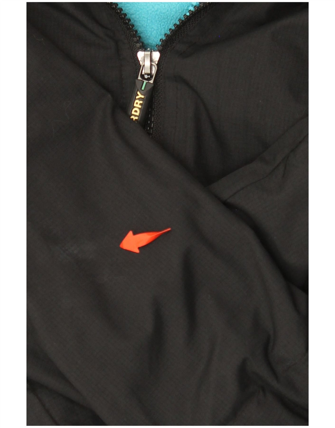 Damska wiatrówka z kapturem SUPERDRY UK 12, średnia czarna