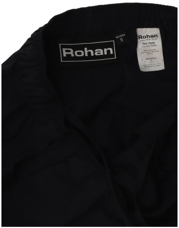 Damskie spodnie dresowe Rohan UK 8, małe, granatowe, poliestrowe