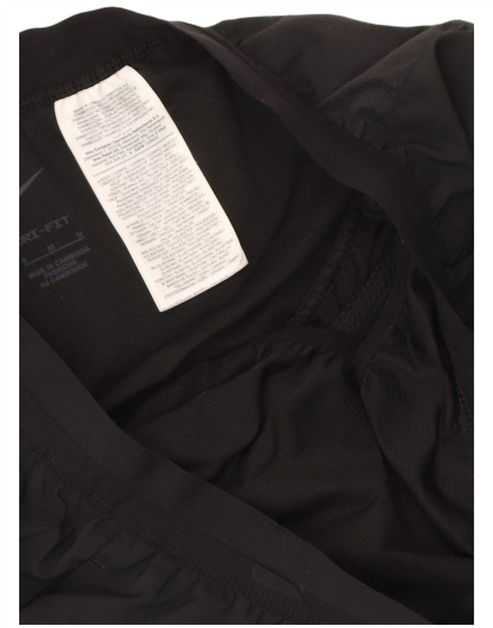 Męskie spodenki sportowe Nike Dri Fit, średni czarny poliester