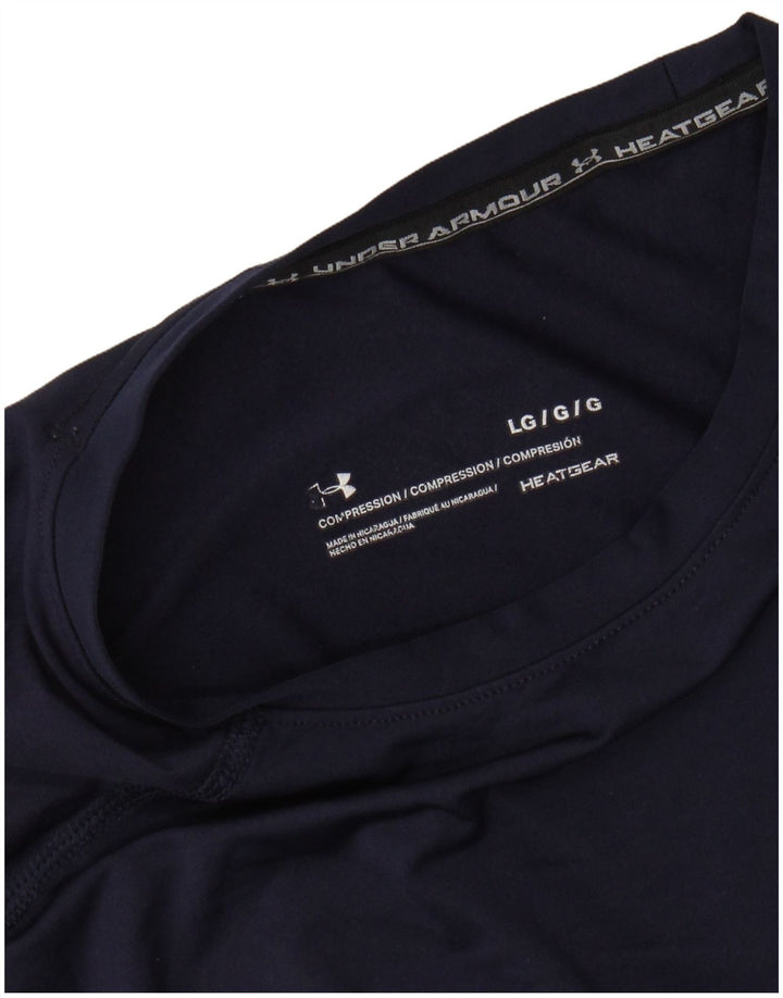 Damska kamizelka UNDER ARMOUR Heat Gear UK 14, duża, granatowa