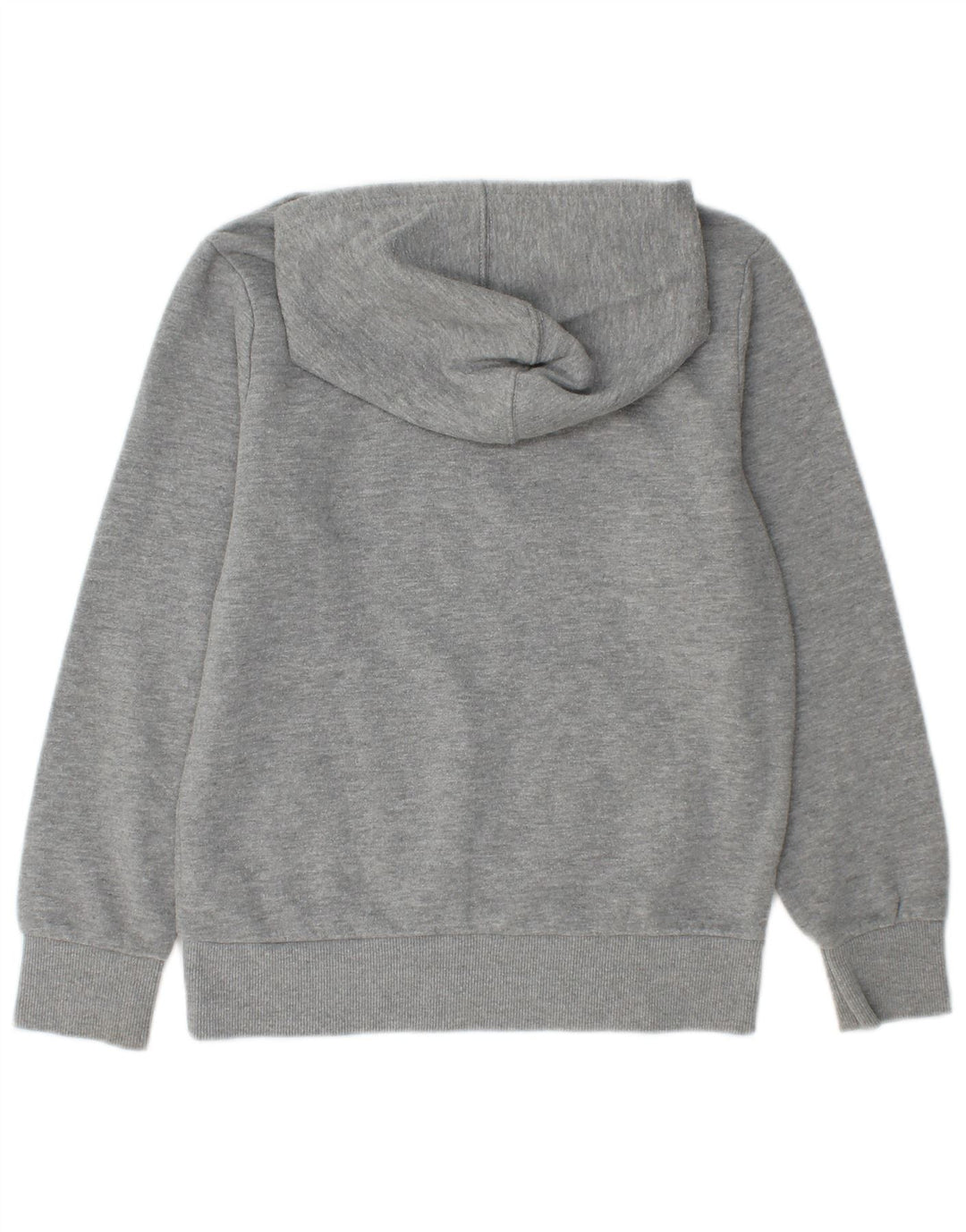 CONVERSE Boys Graphic Hoodie Jumper 10-11 Years Medium  Grey Cotton