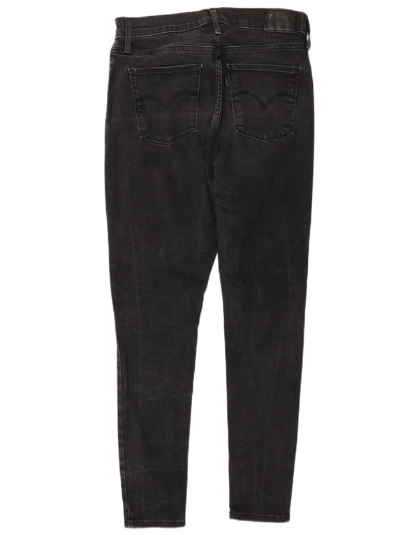 Damskie jeansy LEVI'S 720 z wysokim stanem, bardzo obcisłe W30 L27, szara bawełna