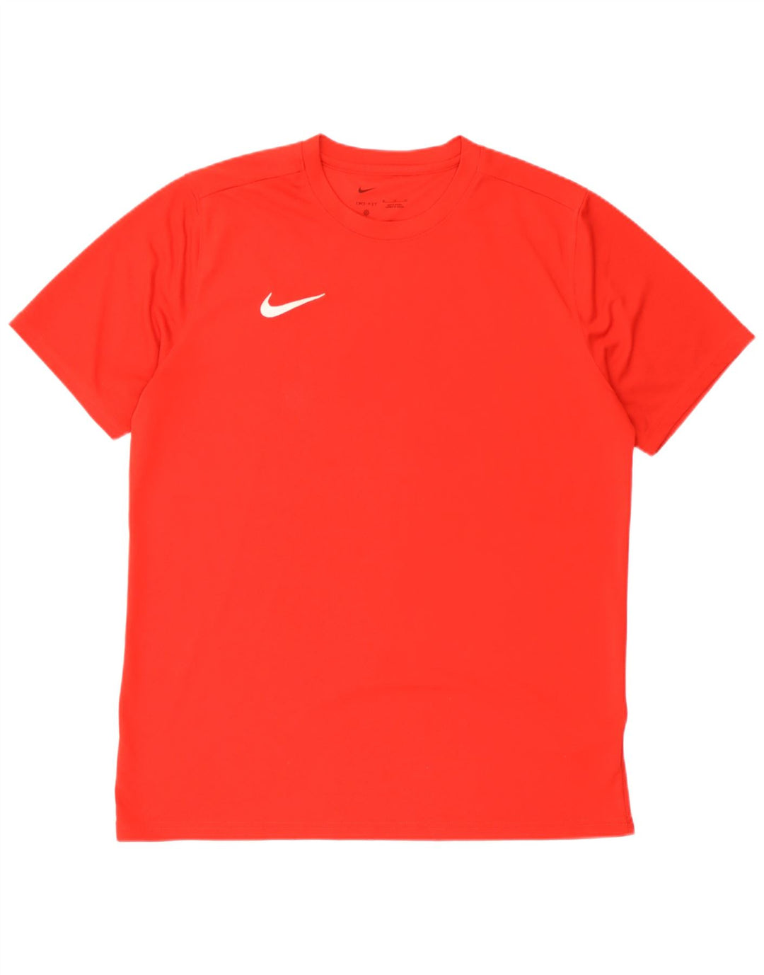 Męski T-shirt Nike Dri Fit Top XL, czerwony, poliester