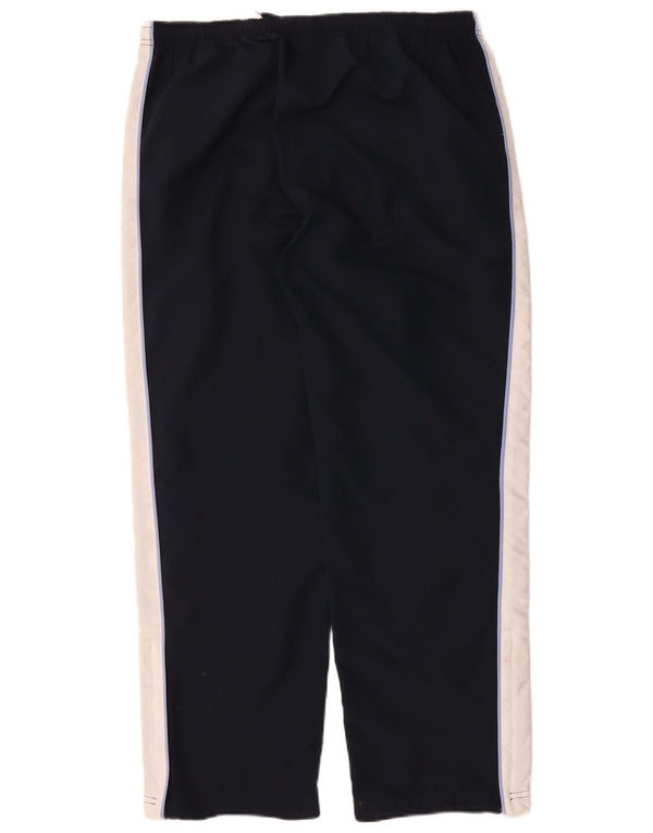 Damskie spodnie dresowe Reebok UK 14, duże, granatowe, z blokami kolorów